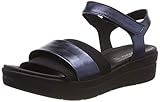  Stonefly Aqua III 7 Laminated LTH/Lycra, Sandalia con Pulsera para Mujer, Azul (Night Blue 131), 38 EU
