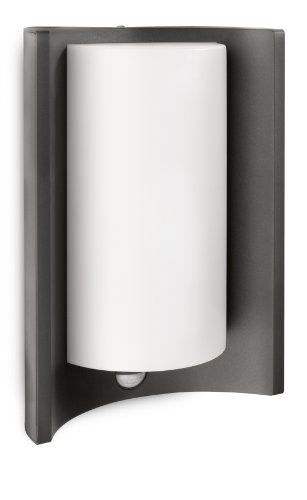 Philips myGarden 164059316 Meander Wandleuchte, 20W, anthrazit, Bewegungsmelder