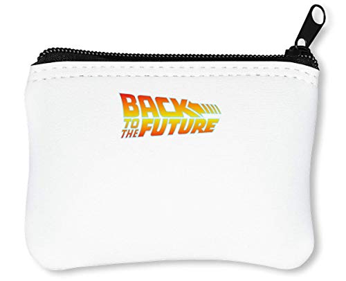 Price comparison product image Back to The Future Logo Zipper Wallet Coin Purse