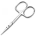 Malteser Manicure Solingen German Nickel Plated Hardened Stainless Steel Straight Cuticle Scissor