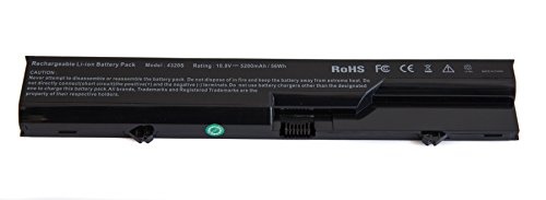 OEM Ersatzakku für HP (Hewlett-Packard) Notebookakku Typ HP ProBook 4320s 4325s 4420s 4421s 4425s 4520s 4525s HP 4320t 420 425 620 625 etc, 10,8v-11,1v / 5200mAh / 56 Wh, Replacement Akku Batterie