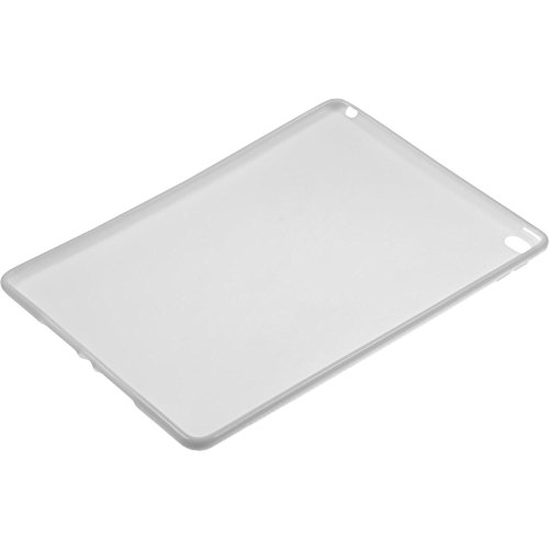 PhoneNatic Case für Apple iPad Air 2 Hülle Silikon weiß X-Style Cover iPad Air 2 Tasche + 2 Schutzfolien - 6
