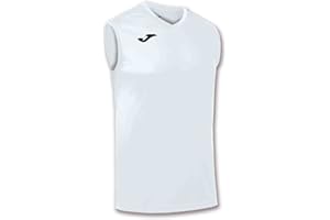 Joma Maglietta Sportiva Senza Maniche Uomo, 6XS - 3XL - Traspirante e ad Asciugatura Rapida - Combi