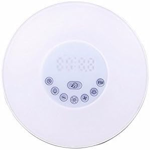 Wake Up Light Alarm Clock With Sunrise Simulation And FM Radio Sounds,Touch Control 2nd Generation Updated Version