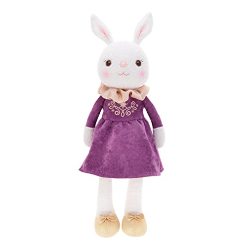 Wawer Stuffed Toy,Lovely Baby Kids Doll Toys Gifts,Cute Plush Fluffy Cute Bunny Toy Easter Gift,Baby Birthday Gift Educational Toys (A)