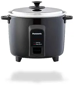 Panasonic Rice Cooker - Black, Multicolour SR-WA18H(BBW)