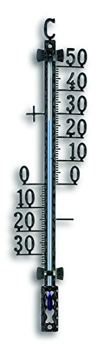 Schau-Thermometer Metall 27cm