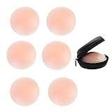 ✿AJUSTE PERFECTO NO EXPUESTAS: De acuerdo con el diseño exclusivo del pezón femenino, desde el centro hasta el área circundante de adelgazamiento gradual y ajuste, formando una suave "piel" natural, sin sudor y sin contornos vergonzosos.