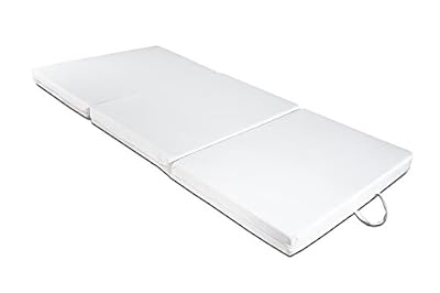 EvergreenWeb Futon Easy, matelas pliable avec âme en mousse polyuréthane - 80x200 cm H9 cm