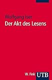 Image de Der Akt des Lesens: Theorie ästhetischer Wirkung (Uni-Taschenbücher