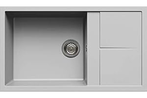 Elleci LMU41079 Lavello da Incasso METALTEK, Alluminio