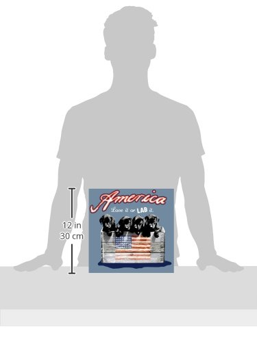 Blue-Fox-Lullaby-Three-Black-lab-Puppies-Wood-Plaque