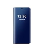 Teryei Coque Samsung Galaxy S8 / S8 Plus/Note 8 Hard PC Housse Miroir/Clapet Coque Armure Dur Rigide Housse Très Mince Anti-Rayures Case Anti-choc dur Cover Bumper (Or, Galaxy S8)