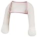 ScratchSleeves | Stay-on Scratch Mitts for Itchy Babies | Cream/Pink | Sizes from 0 to 9 months