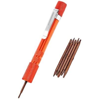 Preisvergleich Produktbild ExcLent Tragbarer 12 - In - 1 - Stiftschraubendreher Rot - Rot