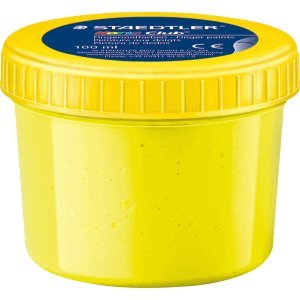Preisvergleich Produktbild 4 x Staedtler Fingermalfarbe Noris Club 100ml gelb