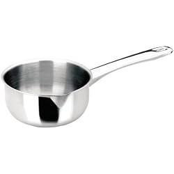 Ibili 665314 Casserole Bombée avec bec verseur Prisma 14 cm en Inox 18%