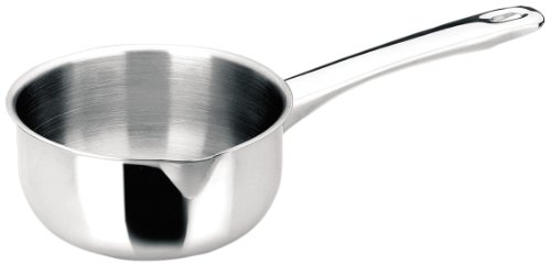 Ibili 665314 Casserole Bombée avec bec verseur Prisma 14 cm en Inox 18%