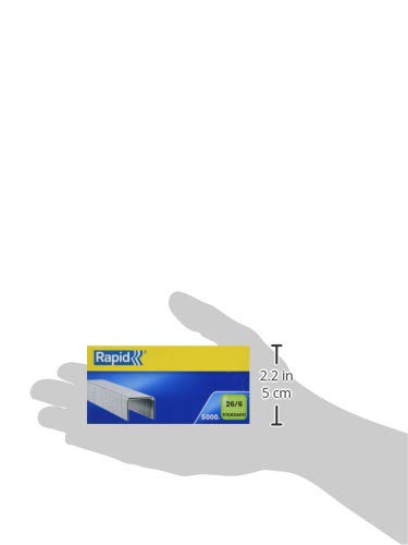 Rapid Cobra Grip X-Ray 24861800 - Grapas 26 6 6 mm 5000 unidades Rapid Cobra Grip X-Ray 24861800 - Grapas 26 6 6 mm 5000 unidades