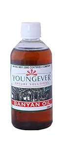 Youngever Nature Solution Banyan Hair Oil Helps Promote Hair Growth (225 ml, Pack of 3)