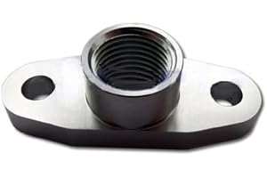 X-PARTS Ölrücklauf Flansch Turbo Garrett GT40 GT42 GT45 T3/T4 Precision + China Lader