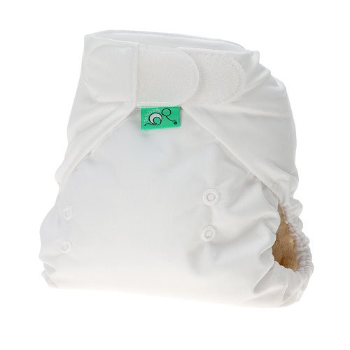 TotsBots PeeNut Wrap (Size 1, White)