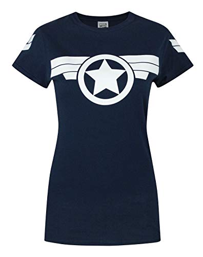 Mujeres - Marvel - Captain America - Camiseta (S)