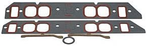 SCE GASKETS 213101 BBC Intake Gasket Set w/ Oval Ports 1.750 x2.000