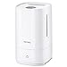 Produktbild Luftbefeuchter 4.5L, Homasy Ultraschall-Luftbefeuchter Aroma Diffuser, Top-Füllung Baby Humidifier mit Schlafmodus und Anti-bakterieller Funktion, bis zu 40-50 m², 30h Arbeitszeit, Abschaltautomatik