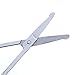 Ungfu Mall 1 pc Stainless Steel Nose Ear Facial Hair Trimmer Scissors Stainless Steel Nose Ear Facial Hair Trimmer Scissors