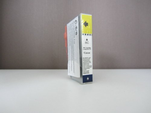 komp. Druckerpatrone für CANON BCI-6C Cyan Blau