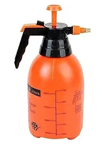 HKD Sales 1 Pc Garden Pump Pressure Sprayer, Lawn Sprinkler, Water Mister, Spray Bottle for Herbicides, Pesticides, Fertilizers, Plants Flowers 2 Liter Capacity (Random Color)