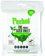 Peebol - The Pocket Sized Toilet (16 Pack)