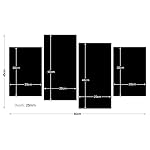 Bold-Bloc-Design-Animals-Dog-Puppy-Chihuahua-Tela-Art-Print-Box-incorniciato-appeso-a-parete-foto-mano-Made-In-UK-incorniciato-e-pronto-da-appendere-Canvas-Art-Print