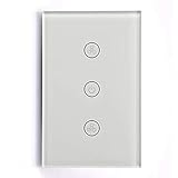 Principales características: WOVELOT Ee.Uu. Interruptor De Ventilador De Techo Inteligente Wifi Temporizador Remoto De Aplicación Y Control De Velocidad Compatible Con Alexa Y Google Home No Se Requiere Concentrador