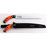 Japansäge 300 mm superscharf und rostfrei - inklusive Holster für Gürtel UK-3000