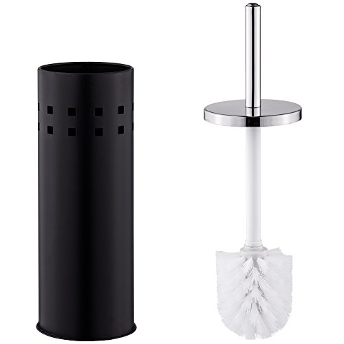 TecTake® Exclusives 3 teiliges Badset Toilettenrollenhalter + Klobürste + Eimer - 4