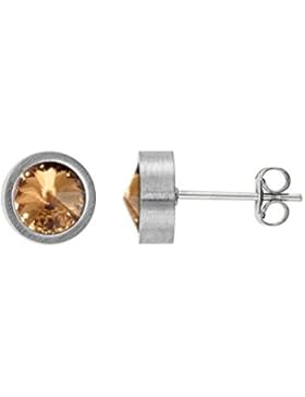 Heideman coma glanzmatt - swarovski kristalle crystal gold shadow 6mm