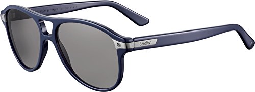 Preisvergleich Produktbild Cartier Herren Sonnenbrille Blau Blue
