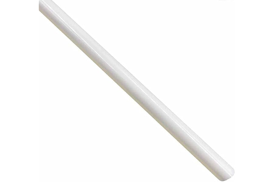 GOONSDS Mirror Zirconia Ceramic Rod Alumina Ceramic Insulation Wear Resistance And High Temperature Resistance 1Pc,3mmx360mm