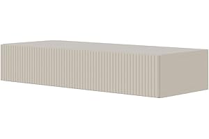 Selsey Veldio - Tavolo da toeletta con cassetto sospeso, 90 cm, colore: grigio beige