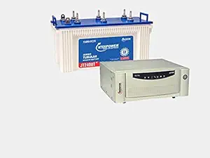 Microtek EB 900+JT2400 T Tubular Inverter Battery (150 AH)