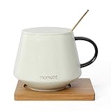 ☕Hecho de cerámica resistente, esta taza brillante y brillante es acristalada y cómoda de sostener, y se atrapa cómodamente en el frío, por lo que es un café, té, chocolate caliente o cualquier otra bebida caliente deliciosa. Ideal. Colorea, colecciona trajes a juego o mézclalos para hacer salpicaduras, esta hermosa taza es apta para lavavajillas