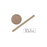 Ancho : 1 m Liderpapel Papel Kraft Marron -Rollo 10X1 Mt