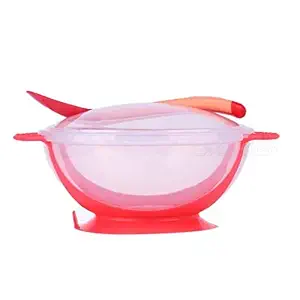 Zesta BPA Free Lunch Box for Babies/Kids with Magic Spoon - Red