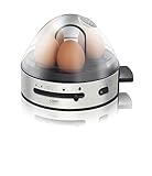 Edelstahldesign Caso 2770 E7 Eierkocher mit Zeiteinstellung, für 7 Eier, elektronisch geregelt
