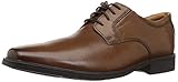 Leder Clarks Tilden Plain, Herren Derby, Braun (Dark Tan Lea), 43 (9 UK)