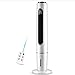 Produktbild WG Oszillierende Turm Ventilator Boden Leise Klimaanlage Ventilator Fernbedienung Wasserkühlung Ventilator, 3 Wind Geschwindigkeit, 12 Stunden Timing, Swing White, LED-Touchscreen