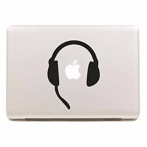 Preisvergleich Produktbild MacBook Aufkleber, Chickwin Creative Pattern dekorativ Film Notebook Sticker Skin personalisierte Aufkleber MacBook Pro Air 13" Decal (Kopfhörer A)