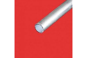 Commentfer - Tube aluminium rond 40 mm Epaisseur en mm - 2 mm, Longueur en metre - 4 metres, Sections en mm - 40 mm